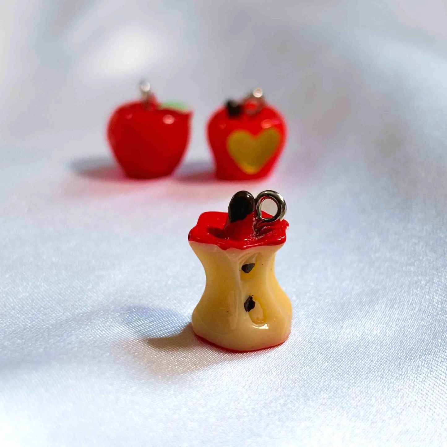 Eaten Apple Charm