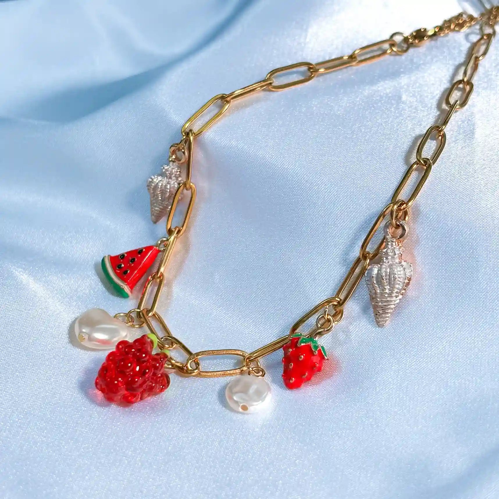 Fruit anklet top