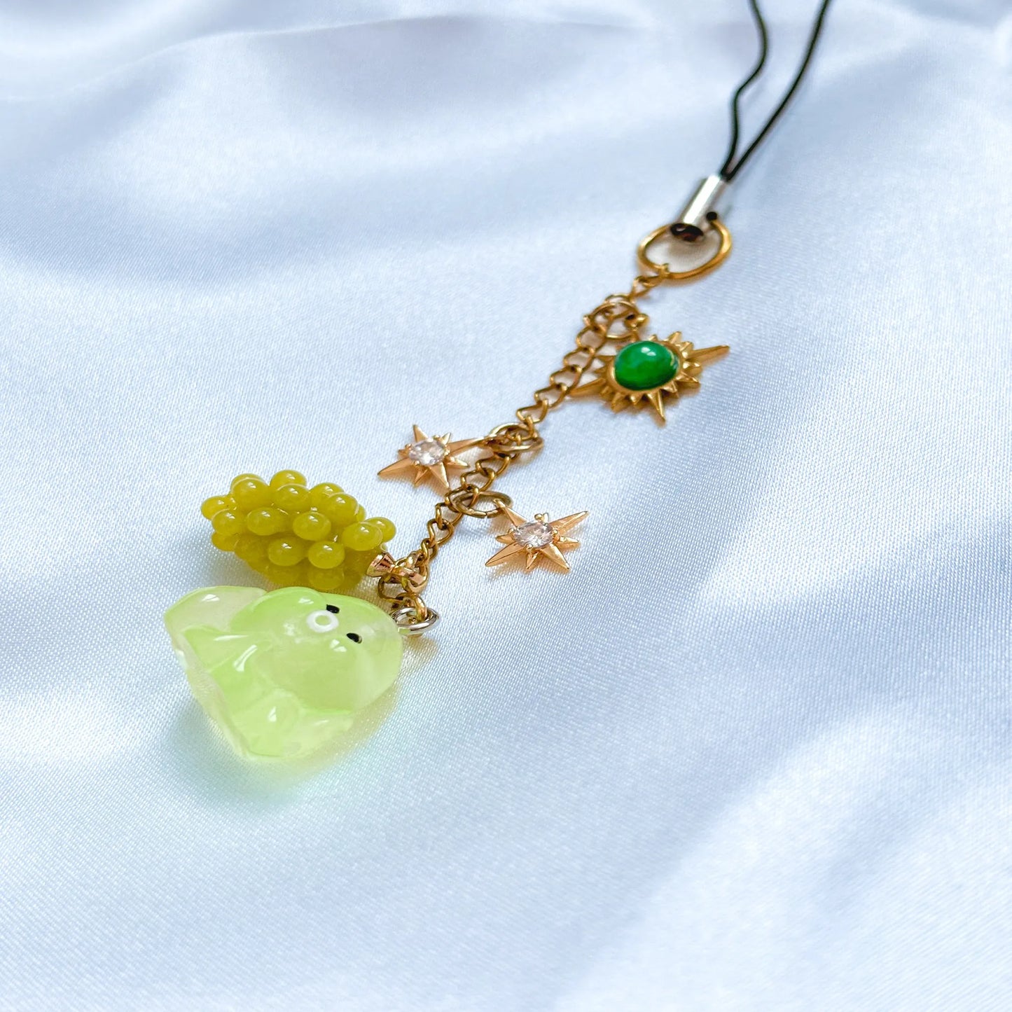 Green Phone Charm 1